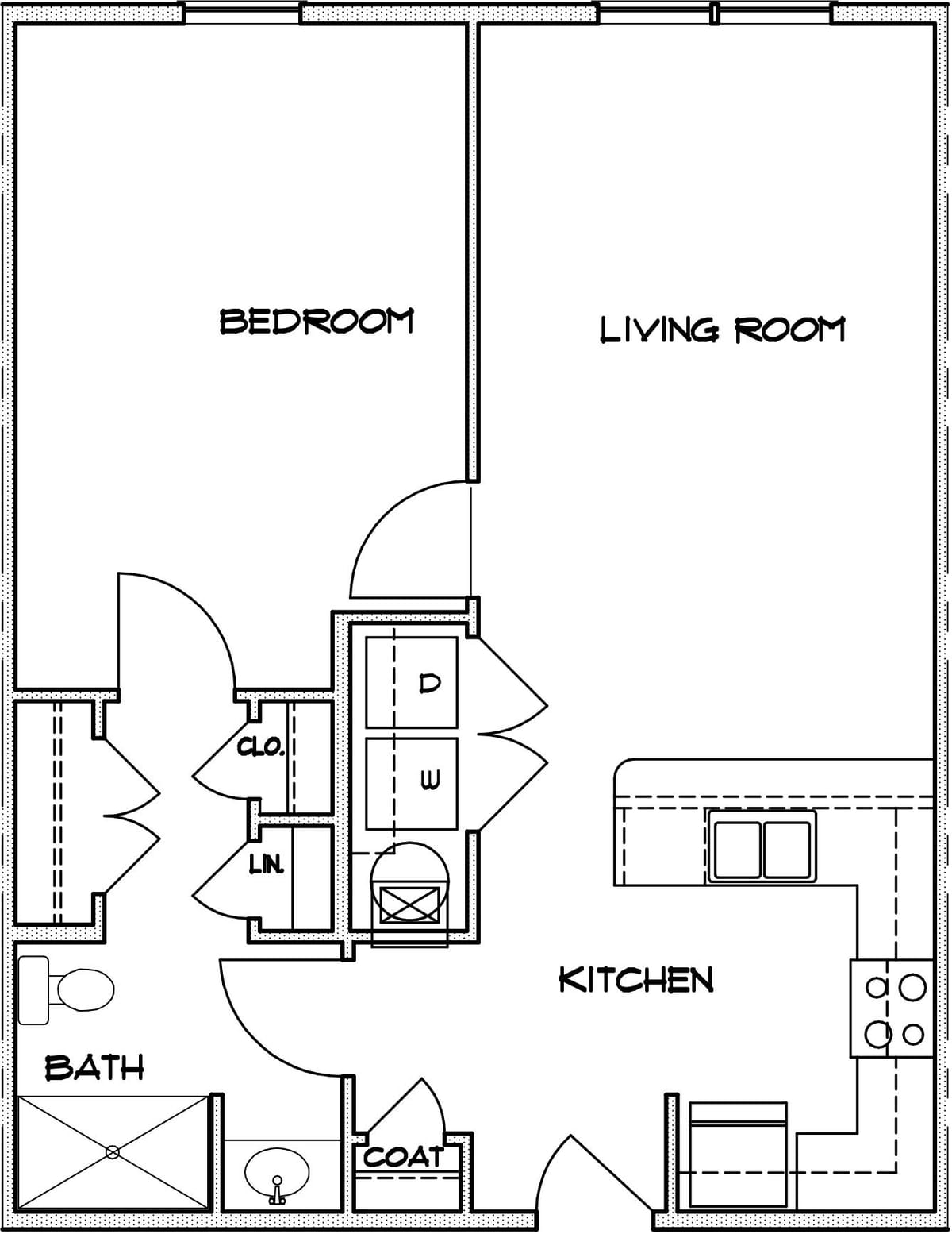 The Depot A floorplan image